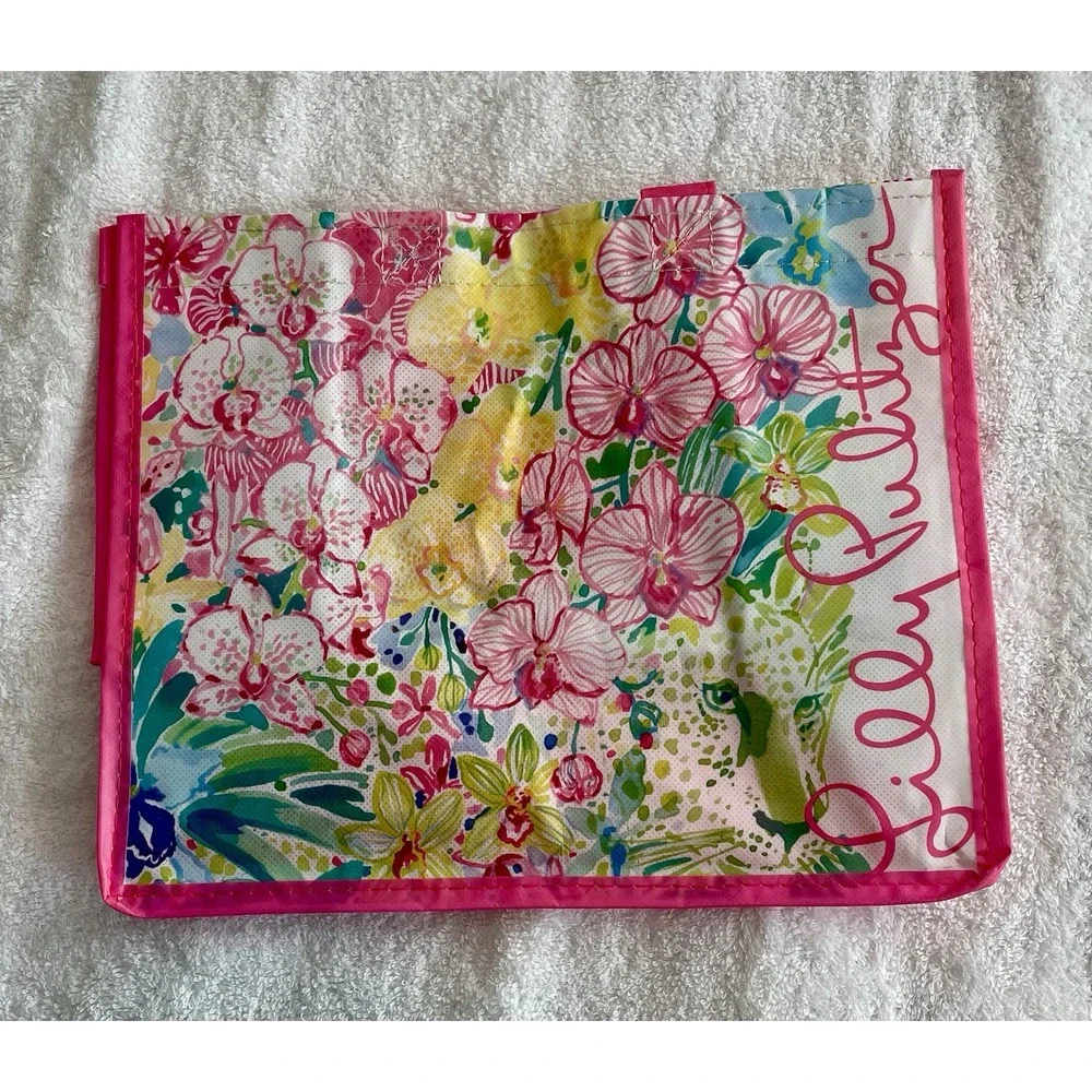 Huge Lot‎ 8 Lilly Pulitzer Rare SHOPPING Reusable GIFT BAG PINK Medium Large Box